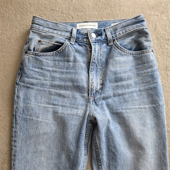 Denim Forum The Marlene 60s High Flare 30L Size 27 - Picture 5 of 13